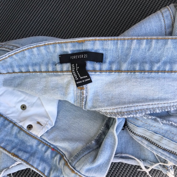 FOREVER 21 Jeans mini skirt - Picture 2 of 3